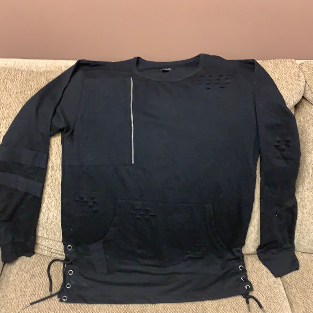 Black Fun Sweatshirt. Never worn but has no tags